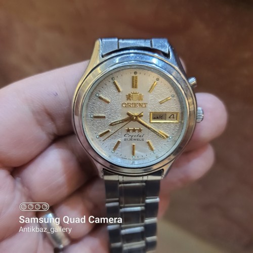 فروش ساعت اورینت اتوماتیک ژاپنی با موتور سالم و کلکسیونی
