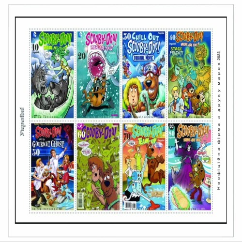 فروش شیت سایز بزرگ کارتون اسکوبی دو با تم‌های متنوع