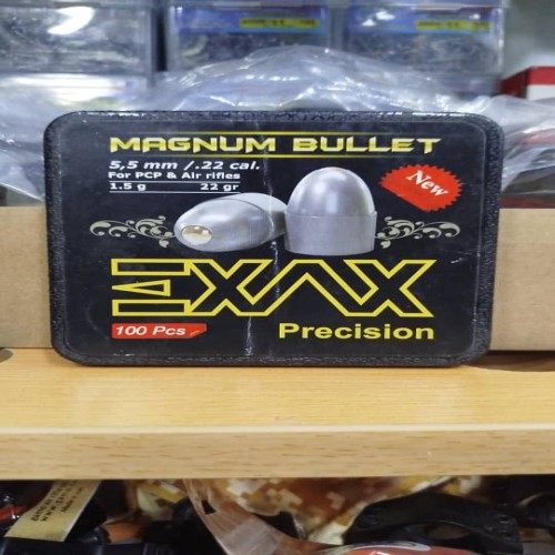 فروش اسلاگEXAX MAGNUM BULLET مگنوم بولت 100 تایی کالیبر 22