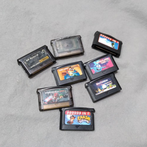 فروش 8 کارتریج بازی سیار کمیاب pvp قیمت مناسب