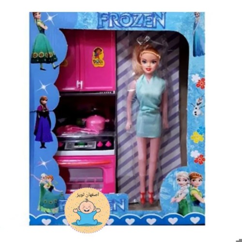 سرویس آشپزخانه با باربی - ست کامل و شیک