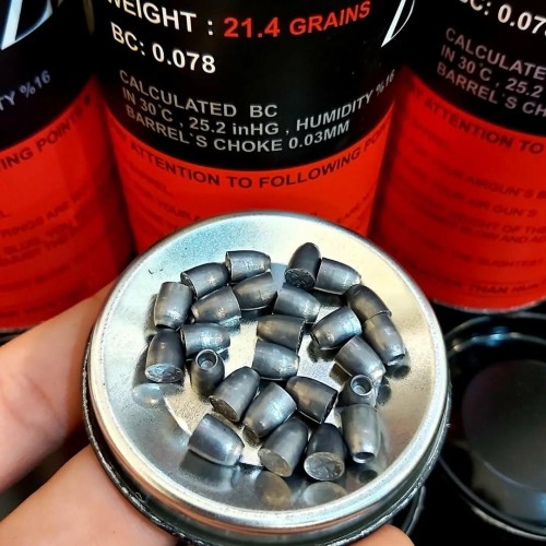 اسلاگ ZRN کالیبر 5.5 میلی‌متر وزن 21.4 گرین