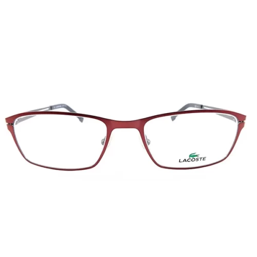 عینک طبی لاکوست 2167V 615 لوناتو با فریم فلزی مستطیل