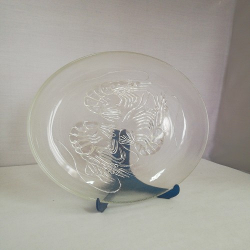 فروش شش عدد بشقاب خورش کلکسیونی طرح میگو اندونزی