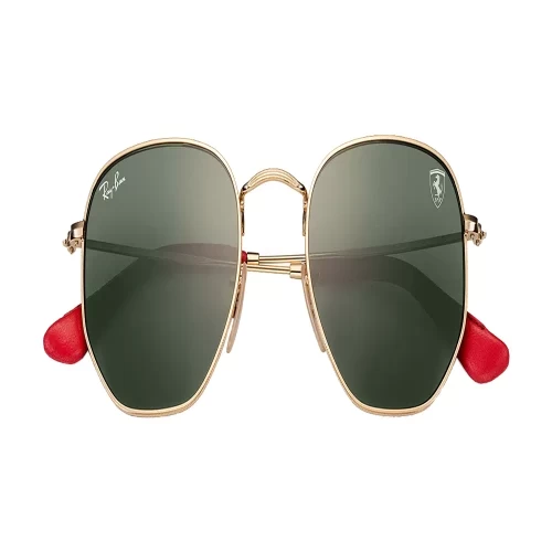 عینک آفتابی RayBan 3548NM Scuderia Ferrari Gold Green