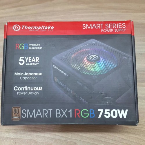 پاور 750 وات ترمالتیک BX1 RGB با جعبه و تست شده