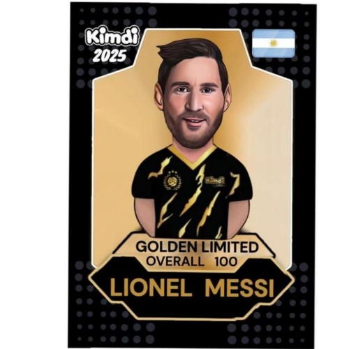 فروش کارت کیمدی گلدن لیمیتد لیونل مسی 2025 کمیاب