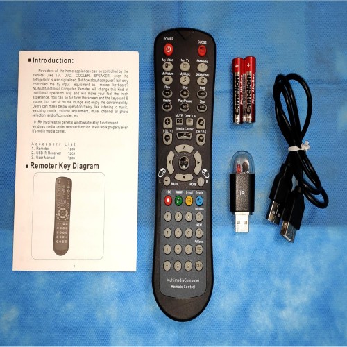 ریموت کنترل کامپیوتر با دانگل دست دوم سالم و تمیز