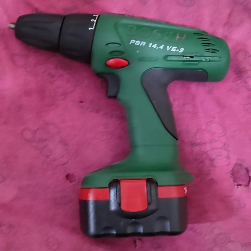 فروش دریل شارژی بوش ی استوک با باتری و شارژر