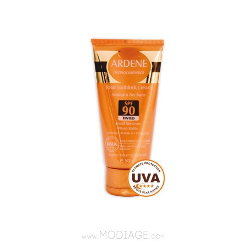 کرم ضد آفتاب SPF90 آردن مخصوص پوست‌های معمولی و خشک