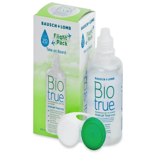 محلول لنز بوش اند لومب Bio True 100ML لوناتو