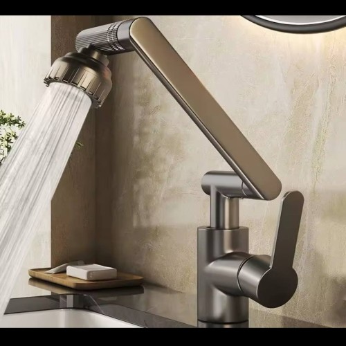 فروش شیر روشویی رباتیک با بازوهای متحرک و صرفه‌جویی آب