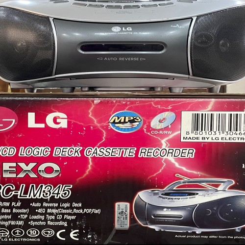 ضبط پرتابل ال جی کره‌ای با پخش MP3 و رادیو