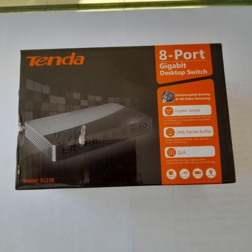 خرید سوییچ 8 پورت تندا SG108 گیگابایتی وردسا