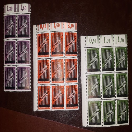 سری ارزشمند بلوک مینت سورشارژ اتریش ن4 - کیفیت برتر