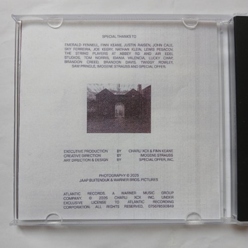 فروش آلبوم الکترونیک هایپر پاپ 2026 Charli XCX