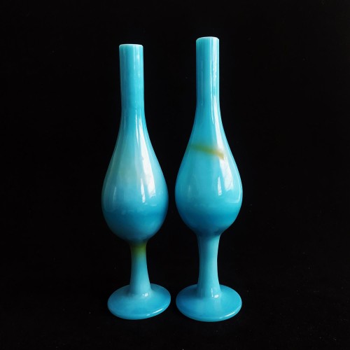 فروش جفت گلدان یا گلابپاش قلندری دستساز بارفتن