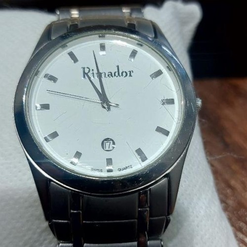 فروش ساعت مردانه ریمادور موتور سوئیسی نو با طراحی کلاسیک و مقاوم در برابر آب