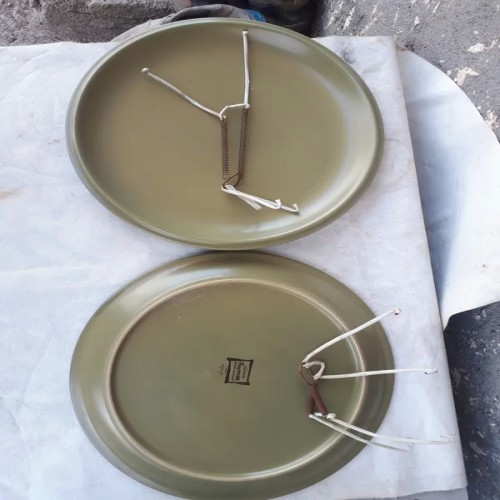 فروش یک جفت بشقاب دیوار کوب قدیمی