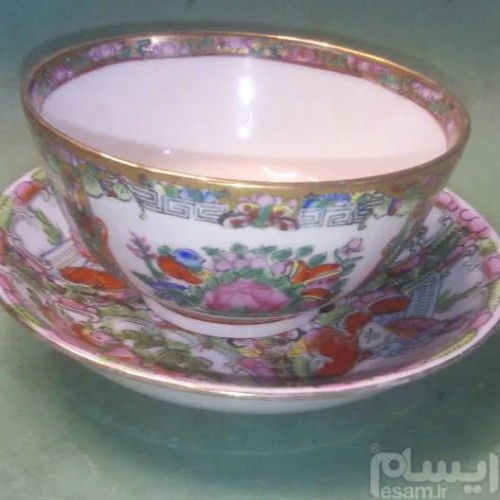 فروش کاسه وبشقاب گل مرغی ی چهار فصل انداره کوچک