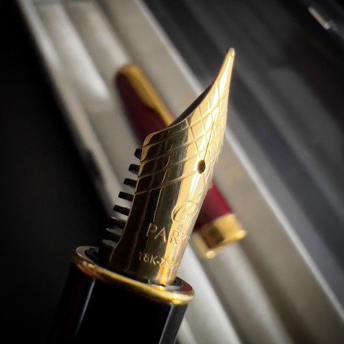 خرید خودنویس پارکر سونت ن نوک طلای ۱۸ عیار فرانسه