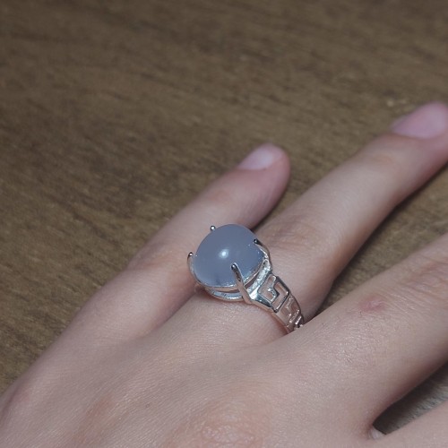 فروش انگشتر عقیق بنفش با بهترین قیمت و کیفیت