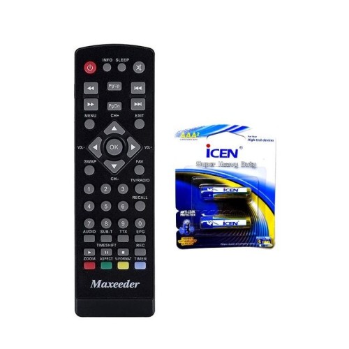 فروش کنترل گیرنده دیجیتال مکسیدر مدل MX 2 با باتری