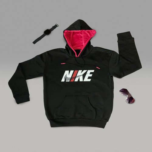هودی مردانه Nike مدل 1350 مشکی و قرمز سایز 2XL