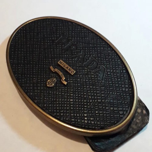 فروش سگک کمربند پرادا ی جنس برنجی