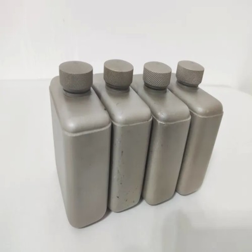 روغندان قدیمی برنجی پهلوی با آرم تاج - فروشگاه قدیمی سرا