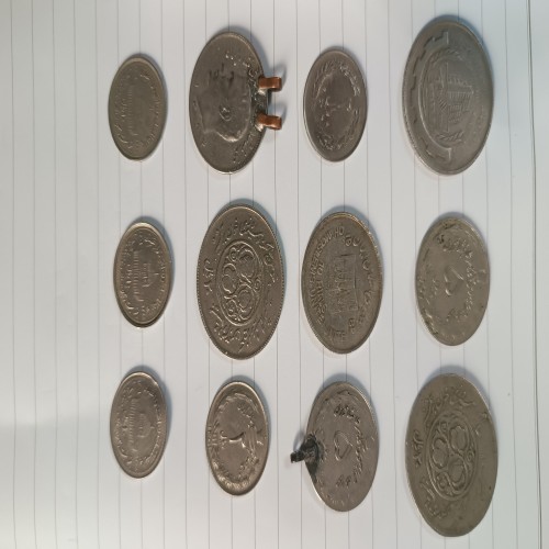 فروش سکه قدیمی 12عدد