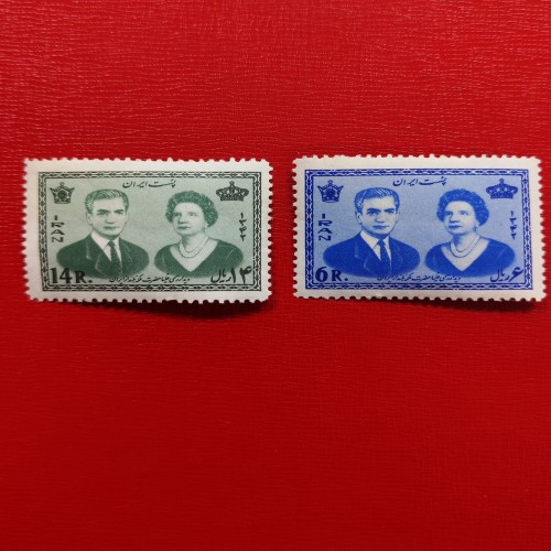 فروش تمبر دیدار ملکه هلند سال 1342 با کیفیت عالی