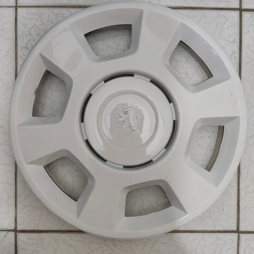 قالپاق پژو پارس 14 اینچ طرح TU5 سفید رنگ