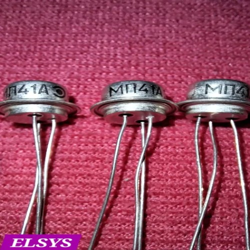 فروش 100 عدد ترانزیستور ژرمانیوم روسی МП41А با مشخصات فنی