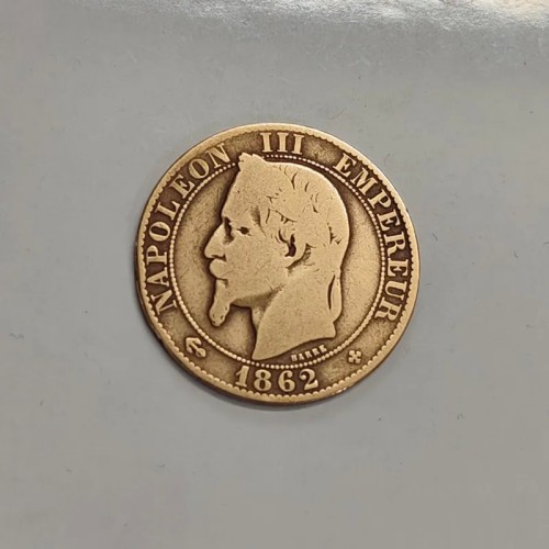 فروش سکه نایاب ناپلئون سوم 1862 با کیفیت عالی