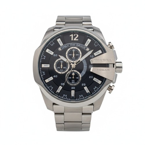 ساعت دیزل استیل صفحه مشکی مردانه شیک و اسپرت