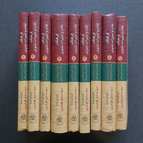 فروش فرهنگ لغات و تعبیرات مثنوی جلال الدین بلخی