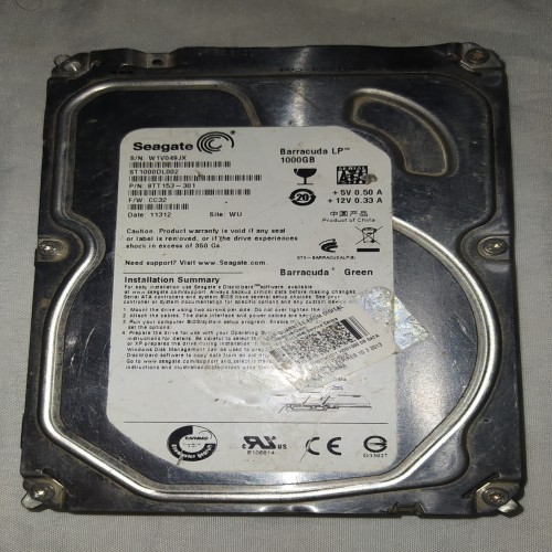 هارد دیسک 1 ترابایت Seagate SATA با گارانتی و ضمانت