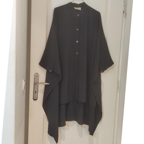 خرید مانتو مجلسی کرپ جودون وردسا با طراحی خاص