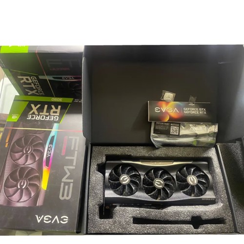 کارت گرافیک EVGA RTX 3090 نسخه قدرتمند و نو