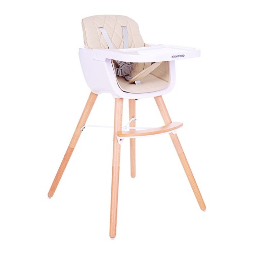 صندلی غذا کیکابو مدل Kikka Boo Woody Beige