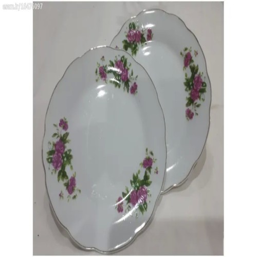 فروش بشقاب چینی گلسرخی با قیمت مناسب