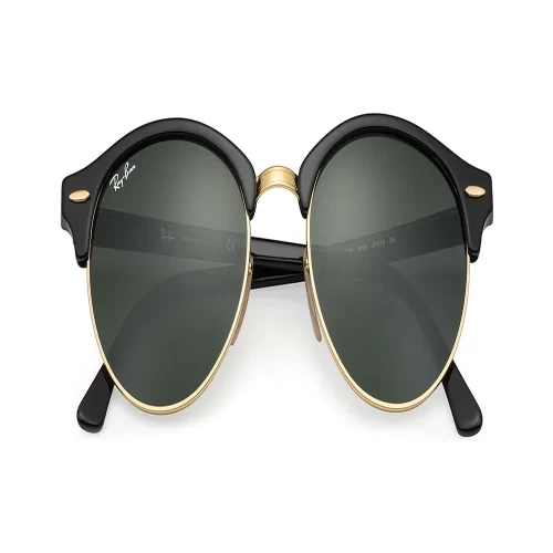 عینک آفتابی RayBan 4246 Clubround Black Green Classic