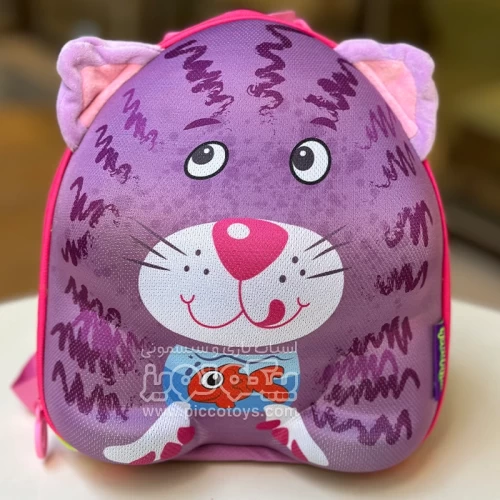 کوله پشتی کودک طرح گربه OkieBag مدل جدید
