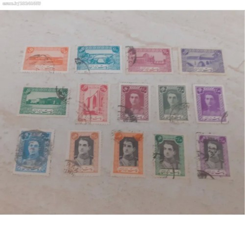 فروش 14 تمبر پستی 2 با بهترین قیمت و کیفیت