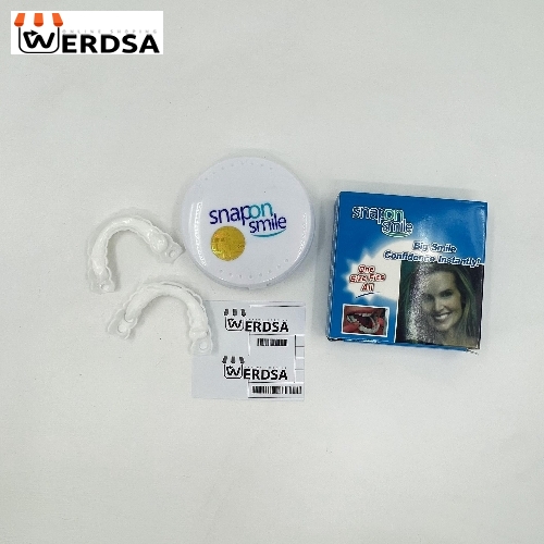 لمنیت متحرک دندان اسنپ اسمایل دو فک هولوگرام طلایی آلمانی