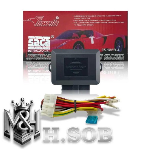 پاور شیشه بالابر 12 ولت چهار درب خودرو با کنترل کامل