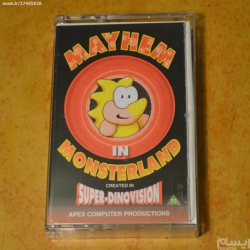 نوار بازی کمودور 64 - Mayhem in Monsterland سالم و تست شده