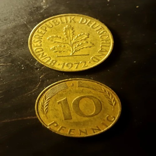 فروش جفت سکه 10 فنیک آلمان با کیفیت عالی