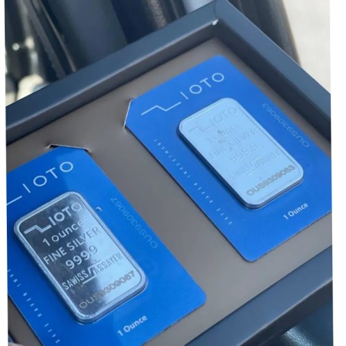 فروش شمش نقره 2 اونسی زیوتو با هولوگرام و شناسنامه